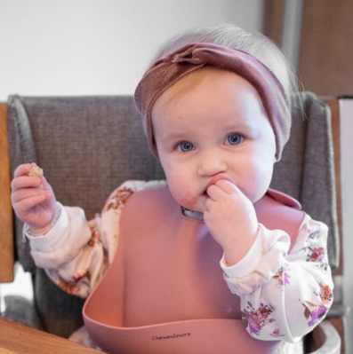 Silicone Bib | Blush - Chewies&more